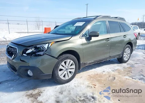2017 Subaru Outback 2.5I Premium из США, поврежденный, VIN 4S4BSACC1H3333974